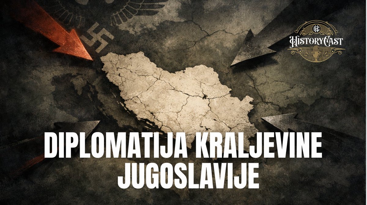 Kako funkcioniše diplomatija države nastale 1918, u Evropi koja ide ka novom ratu?
Nikola Šipka i Srđan Micić o diplomatiji i spoljnoj politici Kraljevine Jugoslavije između dva svetska rata.

🎧 Premijera ➡️bit.ly/Diplomatija