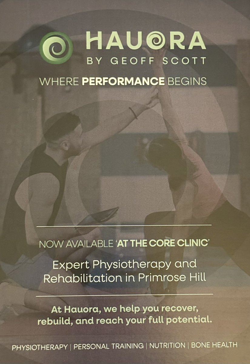 PrimroseHillHub's tweet photo. iLPH loves At the Core Clinic providing new opportunities for its customers 💪🏋️‍♂️👨‍⚕️🩻 ! #atthecoreclinic #Hauora #Performance #PerformanceBeyond #Expert #Physiotherapy #Rehabilitation https://t.co/IRera4mYjt