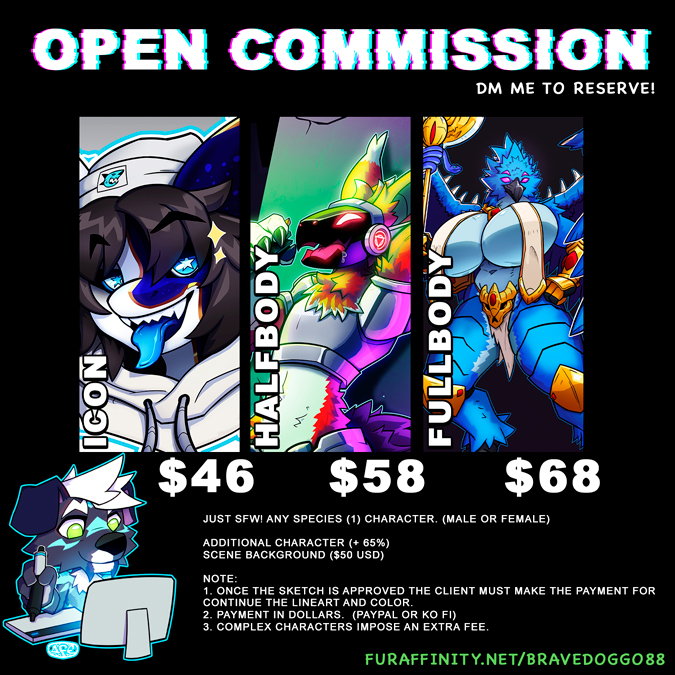 Bravedoggo88 - OPEN COMMISSIONS tweet media