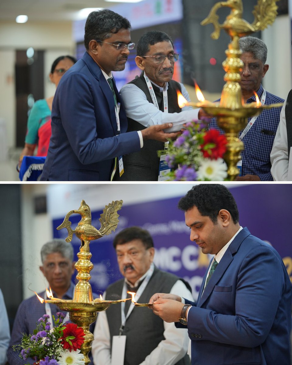 KMC_Mangalore's tweet photo. The KMC Cancer Conclave 2026 was held on 31 Jan–1 Feb at KMC Marena, Attavar, featuring expert oncology discussions, PG presentations, and the Mangalore Can-Walk 2026 with 1,200+ participants for World Cancer Day.
#KMCMangalore #CancerConclave #WorldCancerDay https://t.co/ST1OzBtl4c