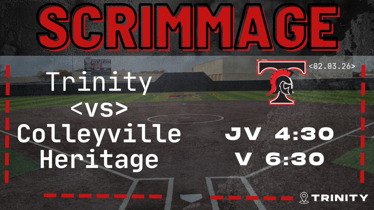 Trinity_Trojans's tweet photo. Scrimmage Day! Come out and support your Trojans at home tonight. #TsUp https://t.co/eKvfG6vKmB