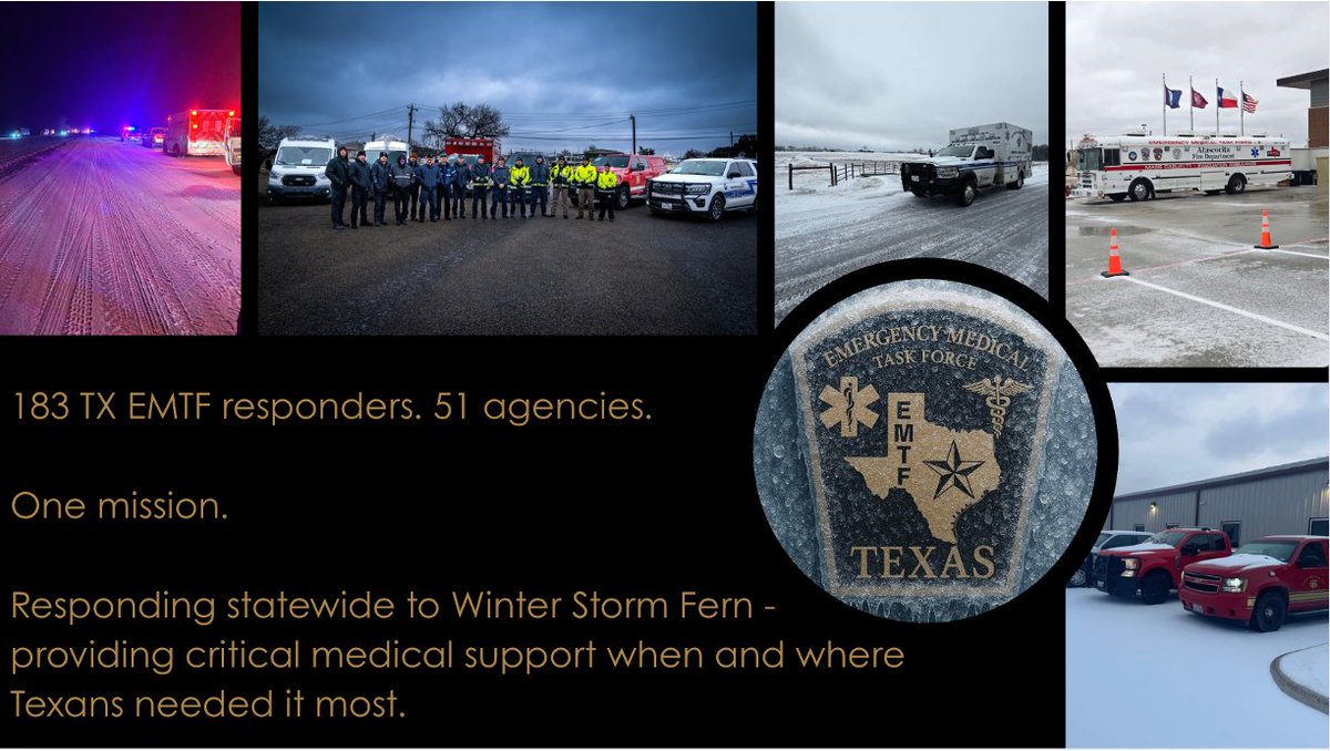 Texas Emergency Medical Task Force (EMTF) tweet media