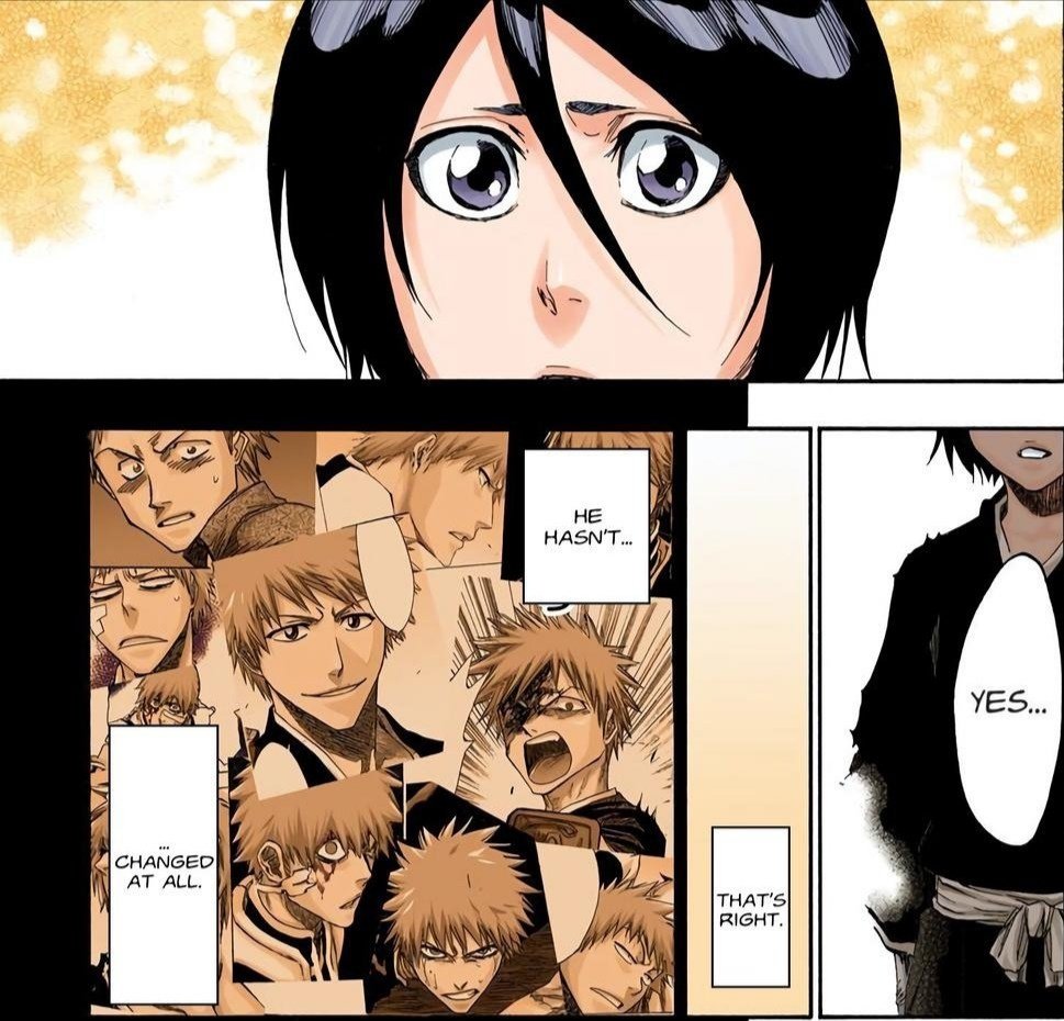 sand_rotator's tweet photo. So to summarize, Ichigo IS the man inside Rukia's heart and that translation is the correct one. https://t.co/RMx2NhdwUo