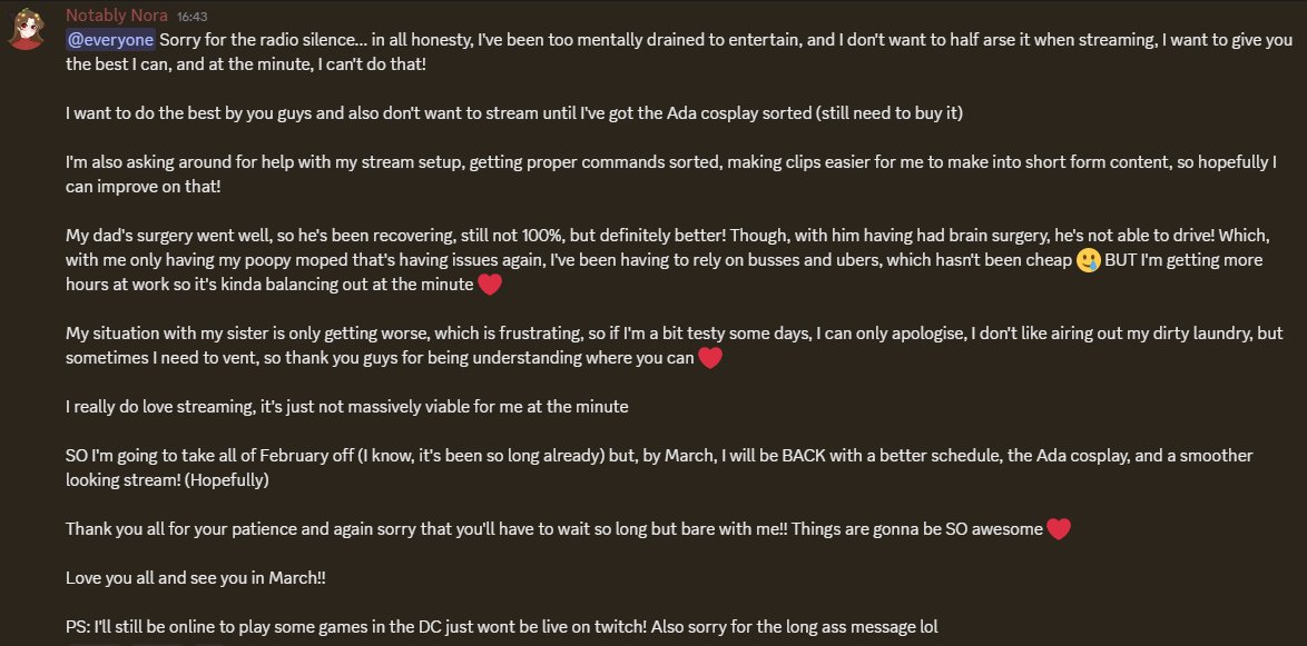 *~*NotablyNora*~* tweet media