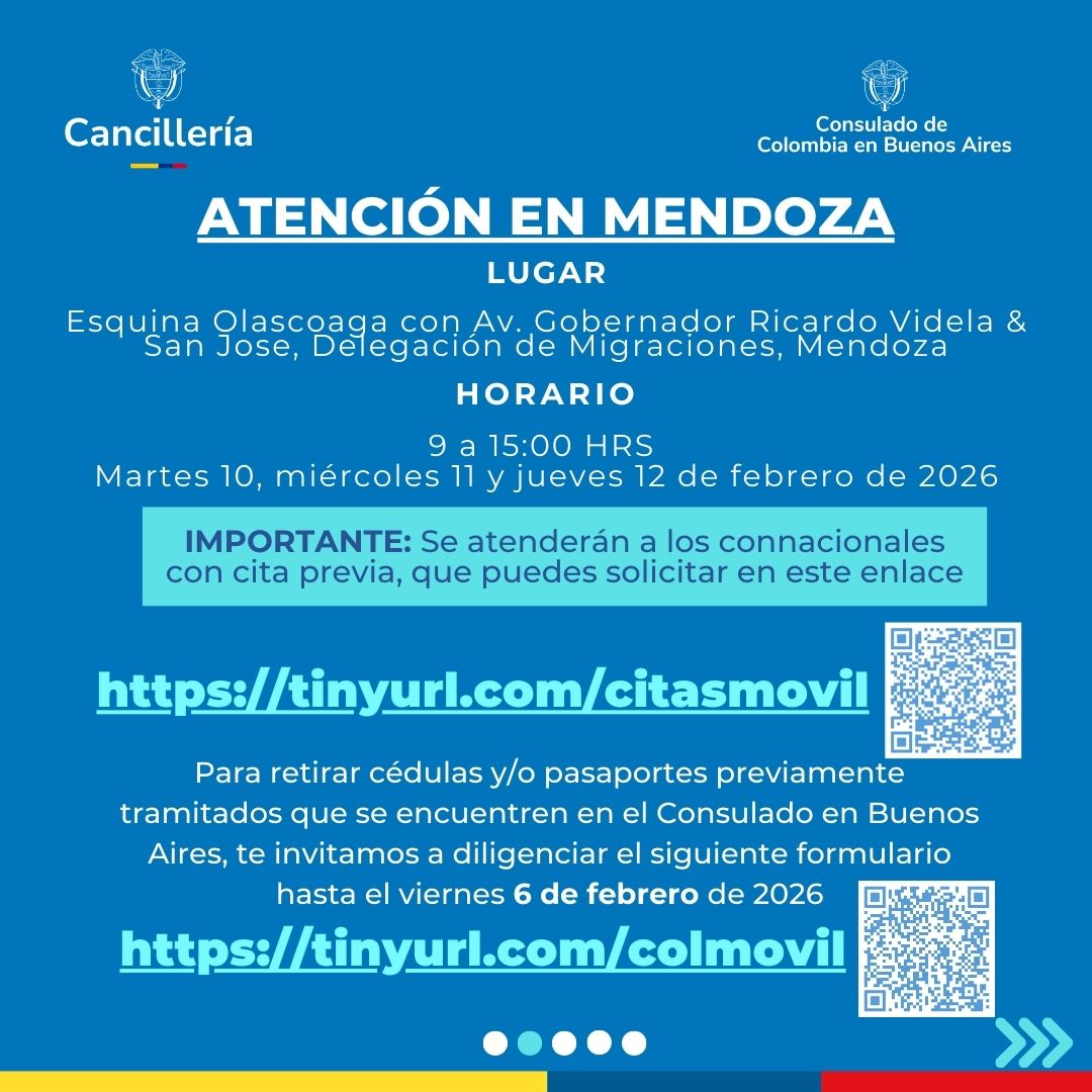 Consulado General de Colombia en Buenos Aires tweet media