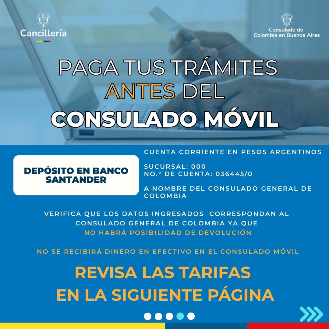 Consulado General de Colombia en Buenos Aires tweet media