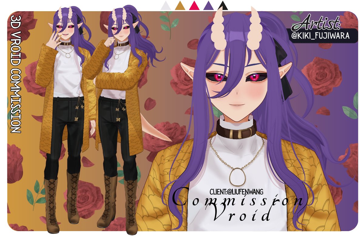 Kiki_Fujiwara's tweet image. ☰ COMMISSION 3D⊹ ˙         
    
୨ৎ Model made for @LiuFenWang
thanks for the commission!        

   ♡  VGen: vgen.co/Kiki_Fujiwara 
❤️+ 🔁are appreciated!          

  #VGen #commsopen #commissionsopen #3D #VRoid