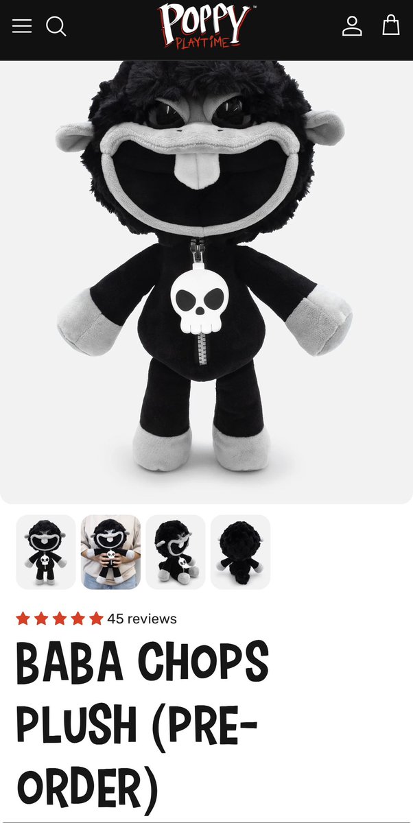 BABA is available again!!! Yeeees!!! 😭❤️
The nightmare gang will be complete! 😭👍❤️