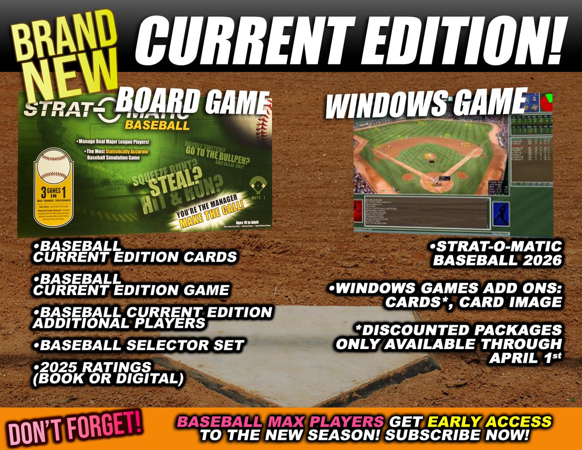 Strat-O-Matic tweet media