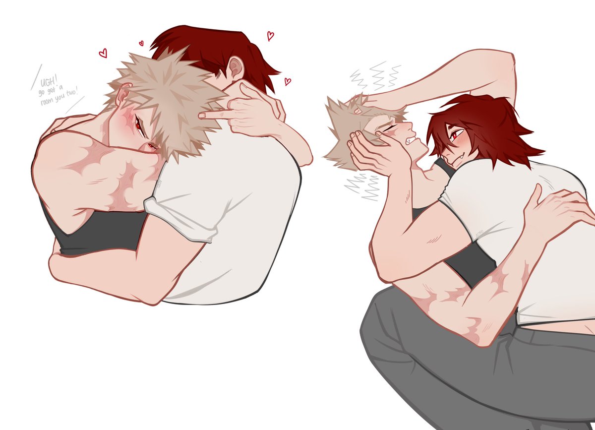clingy #kiribaku