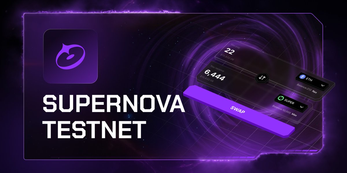 Testnet phase 2 is LIVE

We made some general changes to Supernova 

- claim new tokens on testnet
- explore
- give feedback
