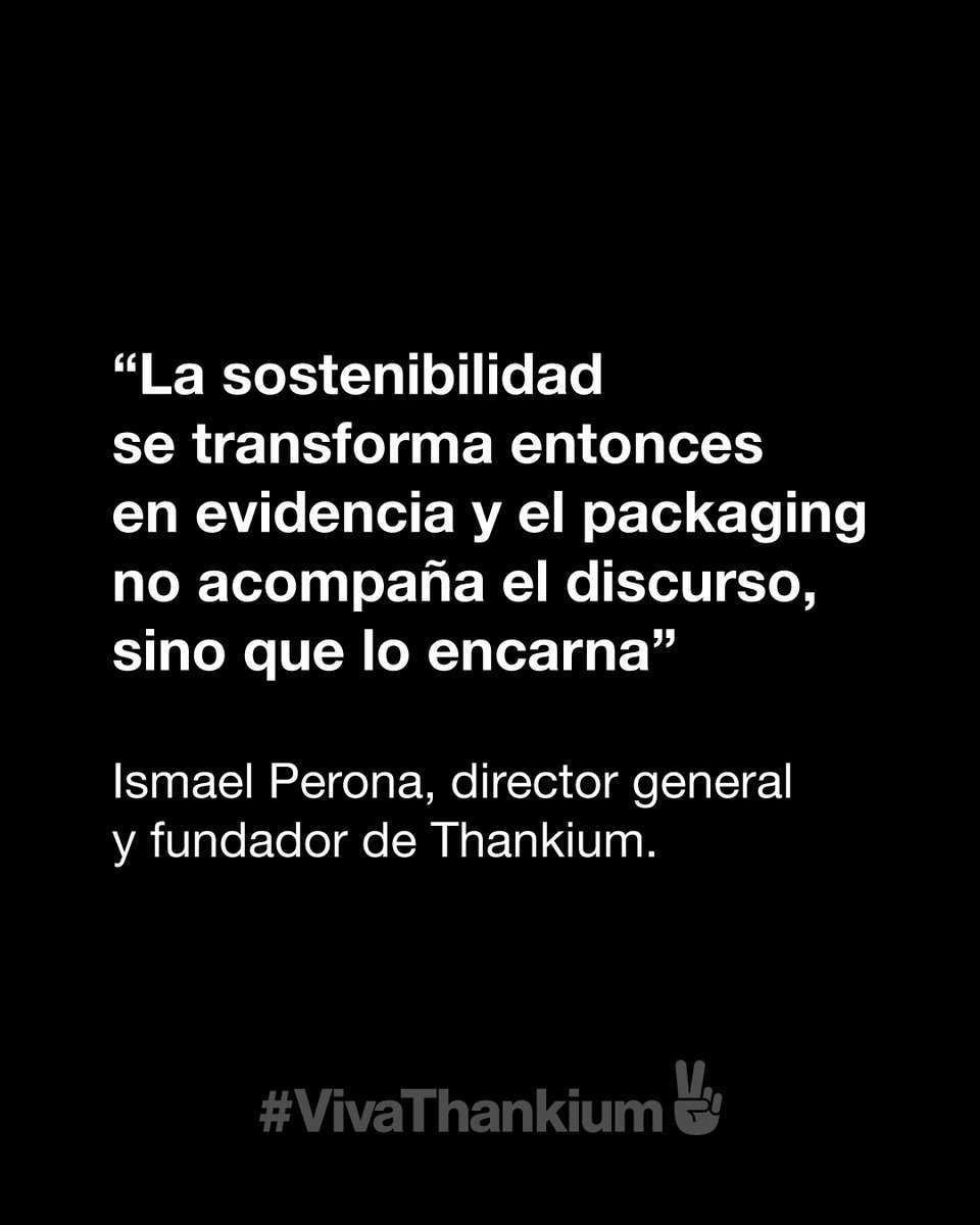Thankium's tweet photo. El pasado viernes, en el marco del Día de la Publicidad, nuestro director general y fundador, @IsmaelPerona  participó en el especial 'Publicidad y sostenibilidad: coherencia en los envases como garantía de valores' de @elmundoes 
https://t.co/20BzBxHkpp

#VivaThankium ✌️ https://t.co/CiegCU9E6W