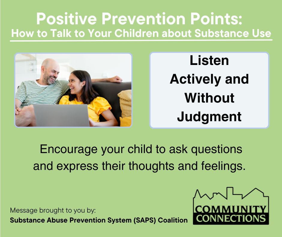 Active listening builds trust. When we listen without judgment, we create space for children to ask questions and share their thoughts and feelings.
#PositivePreventionPoints #SafetyStartsWithYou #PreventionMatters
