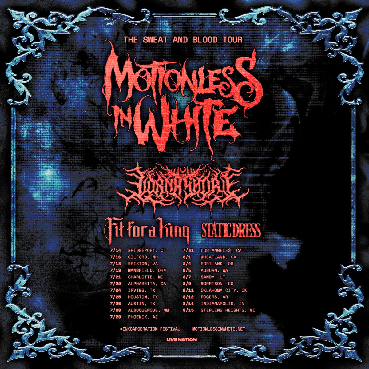 Over 6000 pre-sale sold in 10 mins holy FUCK!!! Gets yours at the link here. Code: BLOODRAVE 

Motionlessinwhite.net