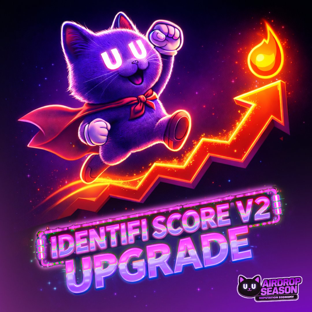 Riectjie's tweet photo. Identifi Score udh upgrade ke V2 lho. 
Bukan volume, tp kualitas &amp; impact asli.  

Grind Rep Score yuk! 

@foruai 
@BNBCHAIN 

#FORUAI #FORUTGE #FORUpublicsale #FORUAIRDROP #FORUlisting #Reputasion #tokenizedAIDID https://t.co/ar6OAyDp9l
