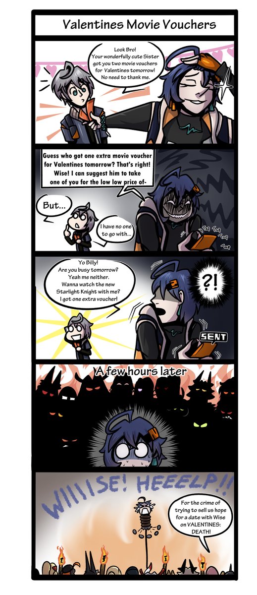 Zenless Zone Zero 4koma (technically 5koma) #14 Commission for <a href="/pugsbone/">Pugsbone</a> 

She was too fast this time around

[ZZZ] [ZenlessZoneZero]