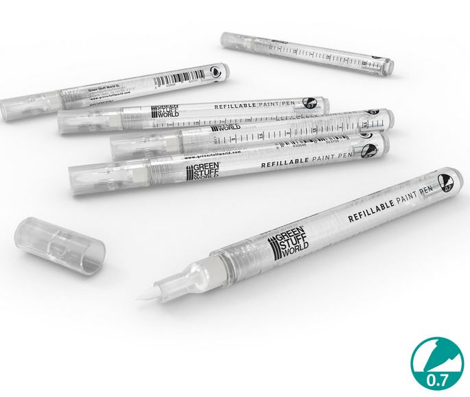 Tactica_Games's tweet image. Wir sind wieder durch die Greestuff World Neuheiten gepflügt &amp;amp; haben die neuen Metallic Colors, neue selbstbefüllbare Paint Marker, Schwämmli &amp;amp; Resin-Zubehör in Shop gepackt. Alles jetzt bestellbar!
tacticagames.ch/shop/de/katego…
#tabeltop #greenstuffworld #wargaming #paintmarker #gsw