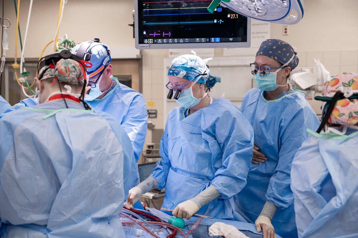 UofUSurgery's tweet photo. Celebrating National Women Physicians Day with a snapshot from the OR. Just a few of the incredible women who make up our @UofUCTSurgery team, across every stage of training. Leadership, mentorship, and excellence in action.

#NationalWomenPhysiciansDay https://t.co/WtO8QRB6bz