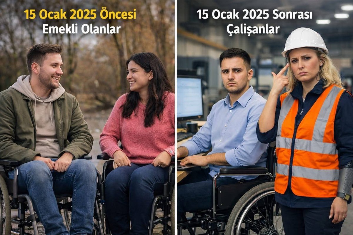 Anayasa engelliyi korur.
2008 öncesi kazanılmış vergi indirimiyle emeklilik hakkı geri verilmelidir.
#Sosyaldevlet bunu gerektirir.
#2008ÖncesiHakkımız 
<a href="/AYMBASKANLIGI/">Anayasa Mahkemesi</a> 
<a href="/EhatDer/">ENGELLİ HAKLARI VE ADALET TOPLULUĞU DERNEĞİ</a>