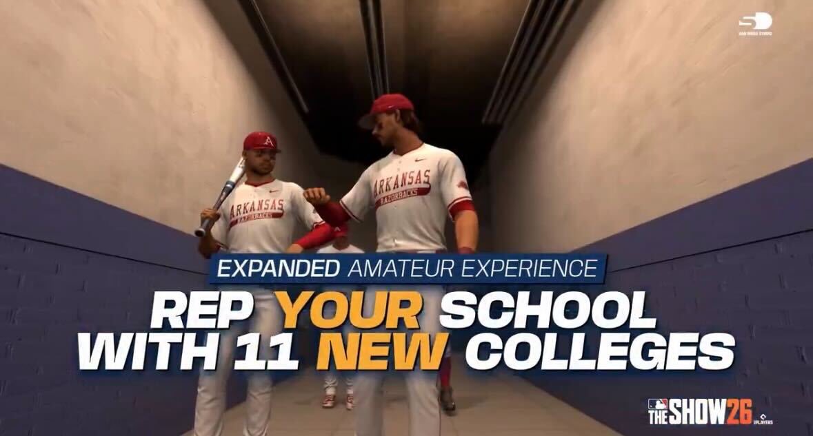 Arkansas Baseball Player Development tweet media