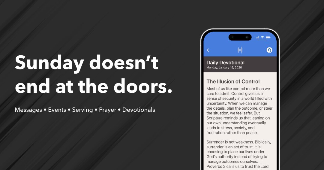 Messages, Events, Serving, Prayer, and a Daily Devotional—all in the Hope City app.
Built on our Compass App Package for Rock Mobile, giving their team a solid foundation to customize.
Tech that supports everyday faith.

9embers.com/services/mobil…
