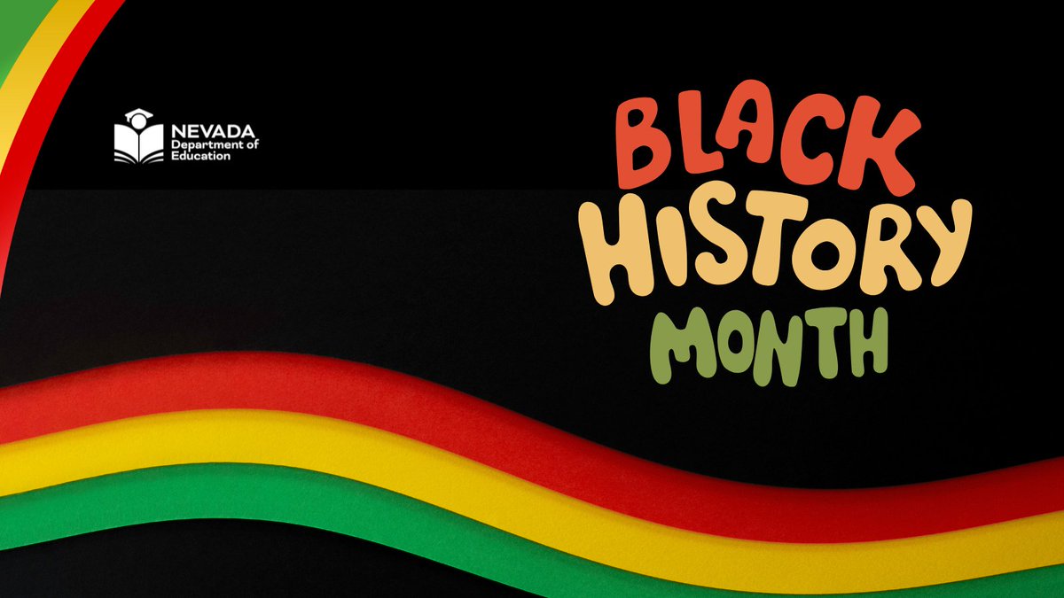 NvstateED's tweet photo. Happy Black History Month! 🌟

The Nevada Department of Education proudly celebrates Black History Month as a time to honor the history, achievements, and lasting contributions of the Black community.  #BlackHistoryMonth #BHM https://t.co/4Gtgr7fuvA