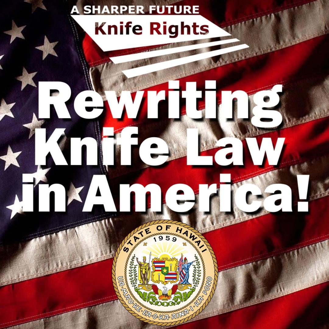 Hawaii’s extreme knife ban bill SB433 was deferred indefinitely after Knife Rights testified and 400+ people signed in opposition.

It’s not dead - we’re watching it closely in case it rises again.

This is why Knife Rights shows up.

#KnifeRights #SharpenTheLaw #SharperFuture