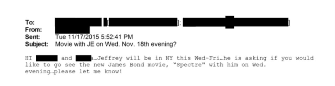 Yeah, no. I’d rather not. #JeffreyEpstein #JamesBond