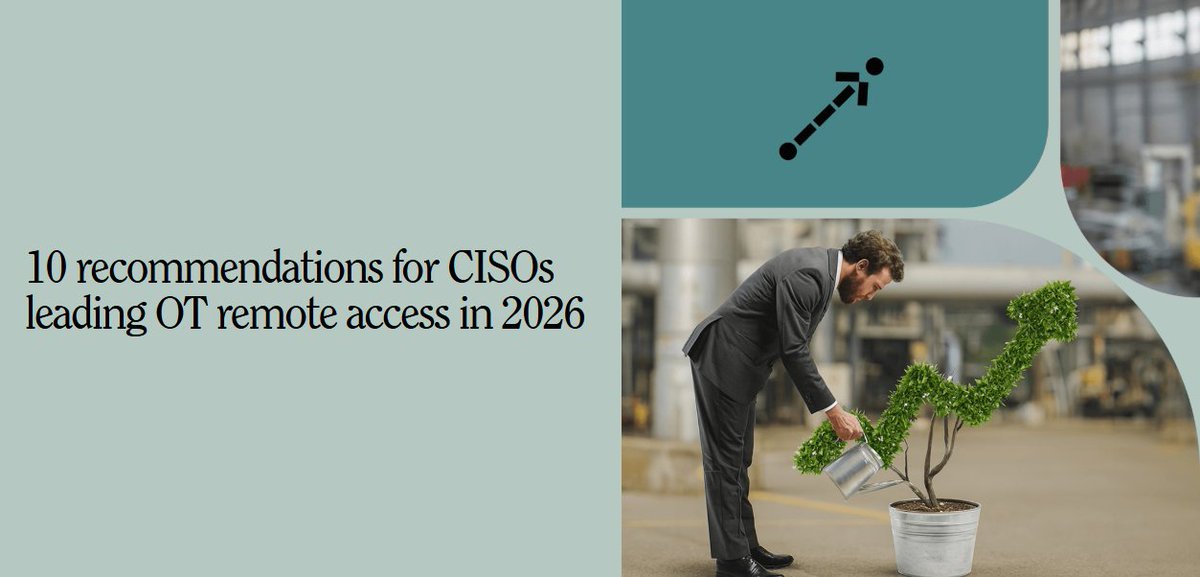 🔟 remote access shifts to prepare for in 2026
 
Remote access has moved from “engineering convenience” to business-critical infrastructure.

What used to be an afterthought in OT is now one of the biggest sources of cyber risk and one of the strongest levers for uptime and