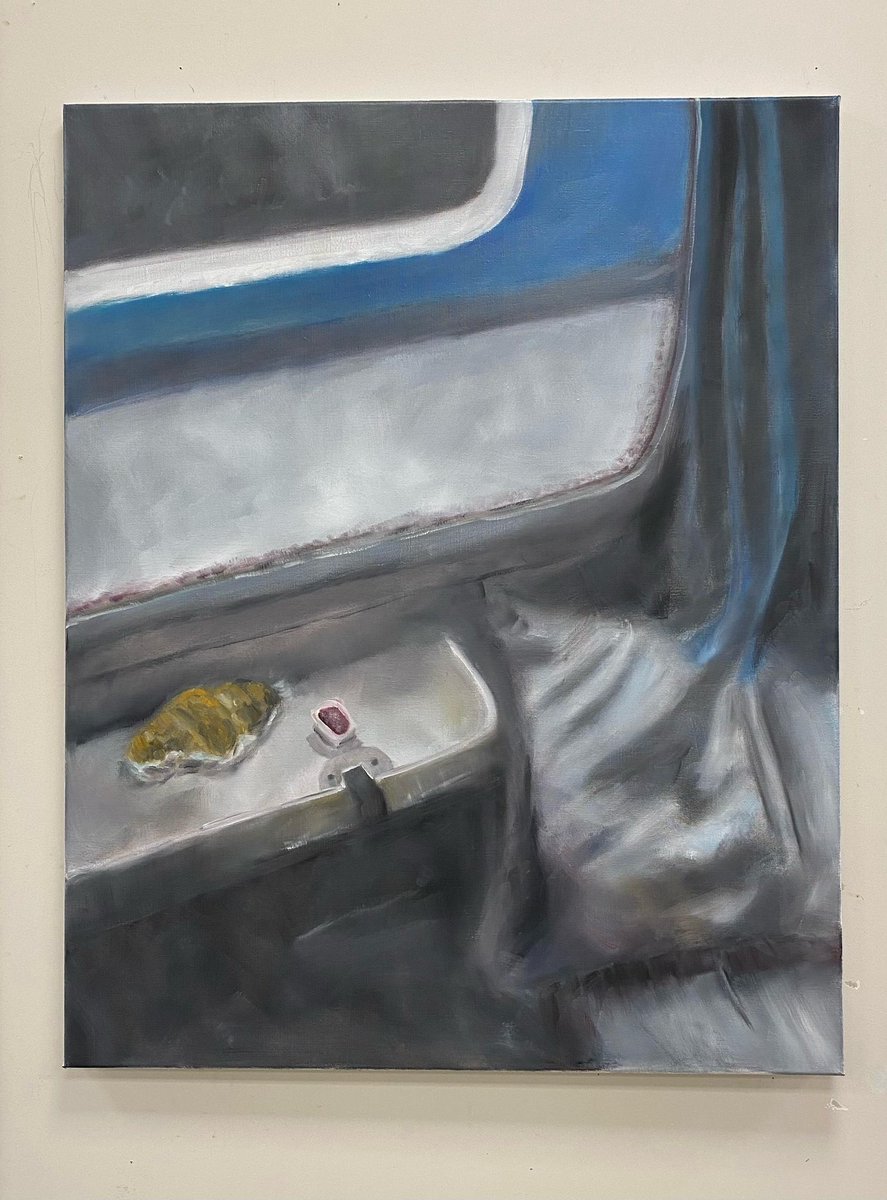 IngridHbn's tweet image. I don’t belong anywhere.

Oil on canvas.

🎨 🥐 🚄

#oilpainting #cobraoil #compartment #traveling #olieverf #schilderkunst #art #painting #schilderij #trains