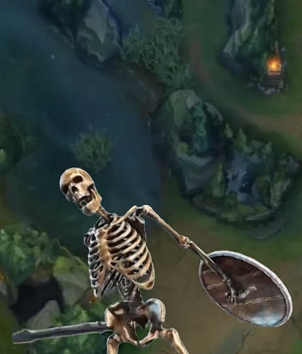 1v9gg's tweet image. *Support leaves lane for 5 seconds*

The ADC: