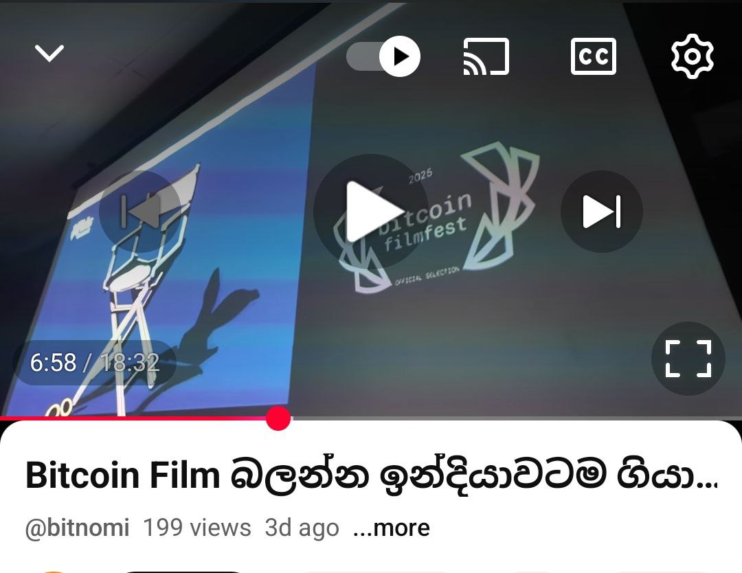 Bitcoin FilmFest 🎞️ 🐇 tweet media