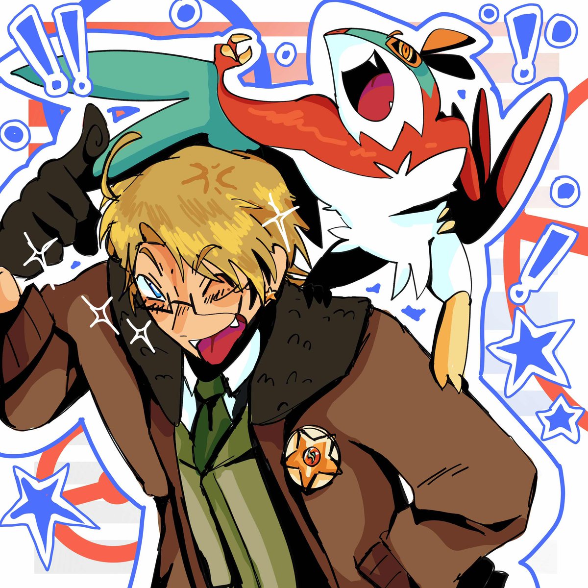 Inked__Paper's tweet photo. My boyfriend has shown me Hetalia and I am NORMAL about America…. 

#hetalia #aphamerica https://t.co/MCFtQWFfHL