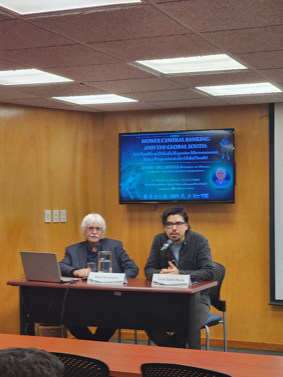 REDEFFIM's tweet photo. Comenzamos con el curso:
📌 Money, Cebtral Bank and the Global South by Dr. Mario Seccareccia from @uOttawa
🔴 AHORA #EnVivo 👇🏾👇🏾
https://t.co/7E0GZYArOC

@Economicas_UNAM @FEconomiaUNAMof @suayedEconomia https://t.co/wVvJA0575n