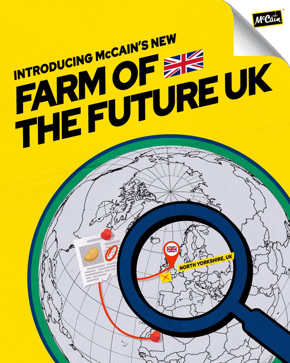 mccainglobal's tweet photo. Today, we’re proud to announce our newest Farm of the Future location in North Yorkshire, UK – marking a major milestone in our regenerative agriculture journey, developed in partnership with @UniversityLeeds. 

🔗 https://t.co/4dSi9ZZQsv https://t.co/nKIt2C9ZNy