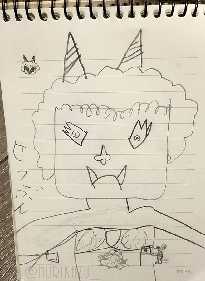 まめまいて、えほうまき、ほうばりました。
(きっず時代のおに👹年始に実家ではっけん。) 