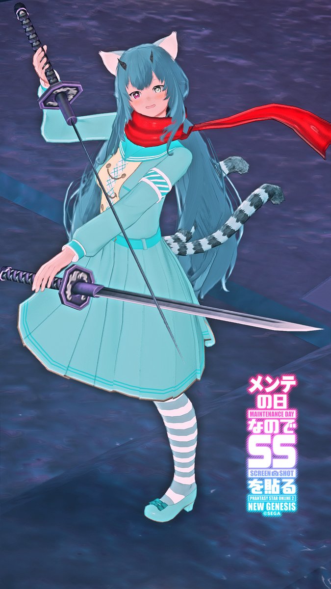 夢語センVTのPSO2NGS垢/ship4 tweet media