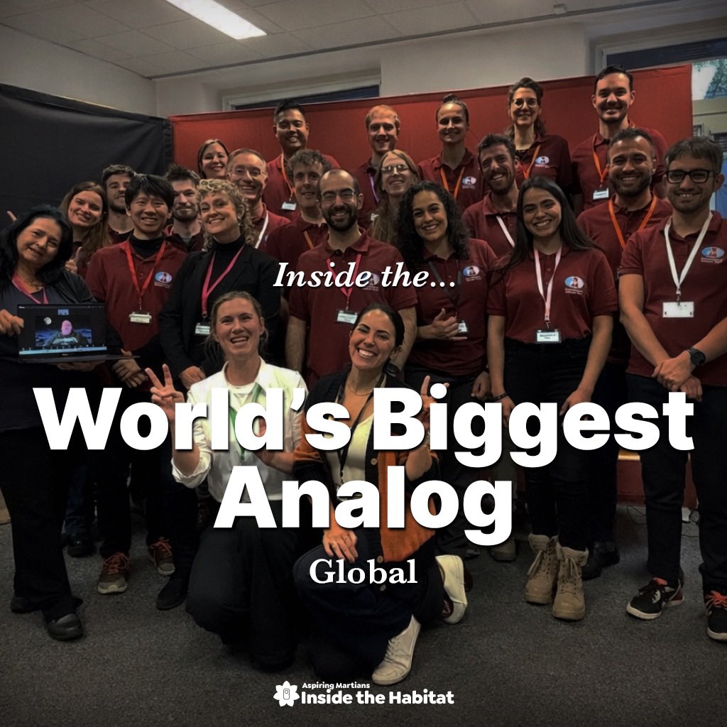 We’re launching a brand new series on Aspiring Martians: Inside the Habitat.

First stop? The World’s Biggest Analog — a global Mars simulation spanning 16 habitats across 16 countries — with founder Jas Purewal.

🎧 Out now