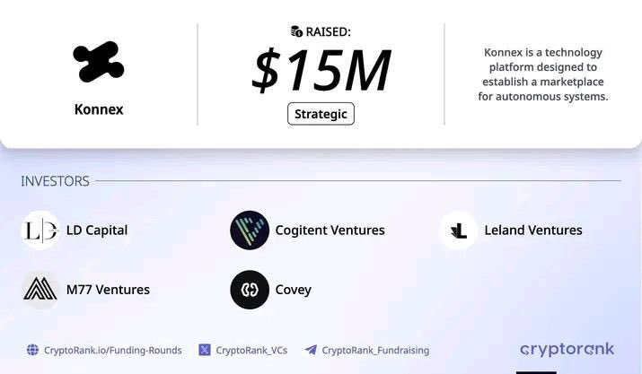 Bn900512's tweet photo. Konnex Potential Airdrop
@konnex_world 

Cost: $0
Funding: $15m raised 

Backings: Cogitent Ventures, M77 ventures and others.

How to position 

- Go to: https://t.co/tuEsCkLZg9

- Connect your wallet

 - Connect your socials

- Complete tasks to get more points 

- Daily check-in

- Refer to get more points

Stack points over time