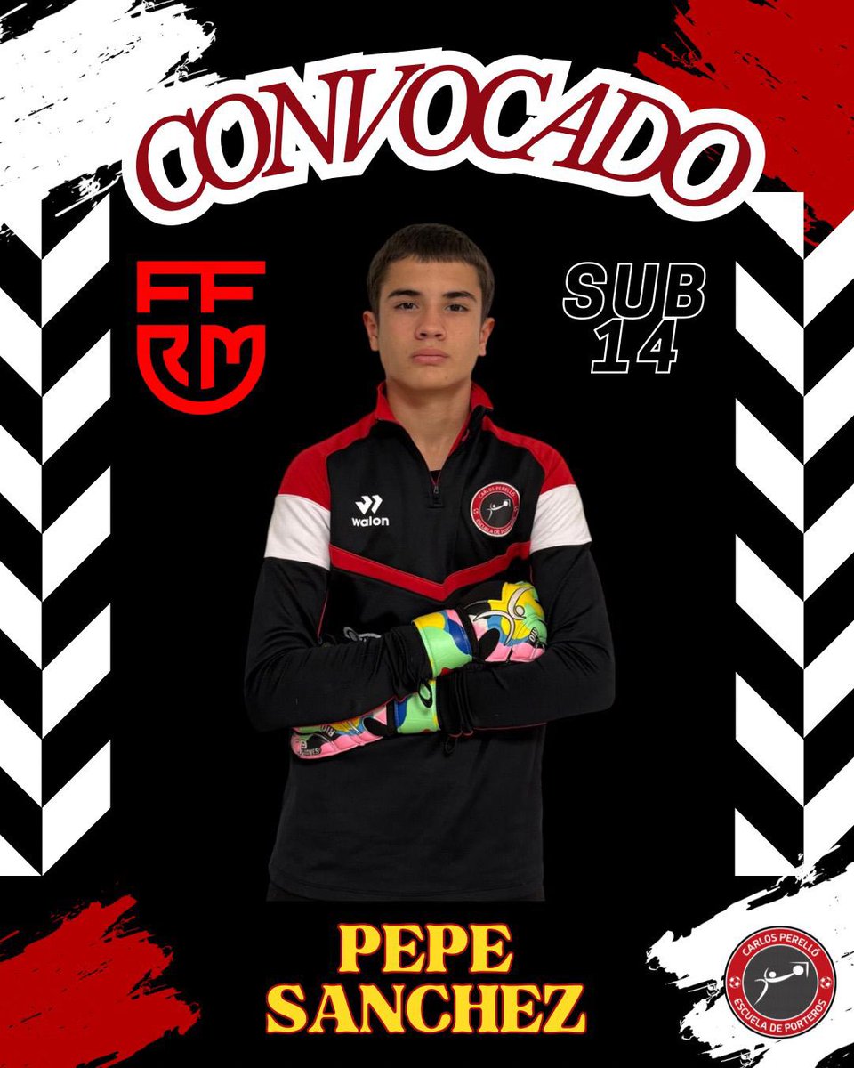 EscuelaCPerello's tweet photo. 🔴 CONVOCADO @ffrm_ins SUB-14 ⚫️

🤩 Nuestro alumno Pepe, ha sido convocado de nuevo tras su gran participación en la primera fase con la Selección Murcia Sub-14 para jugar la Il fase del Campeonato de España por federaciones en Galicia que se celebrara del 6 al 08 de Febrero 💪🏻 https://t.co/aHHtWf3Nf4