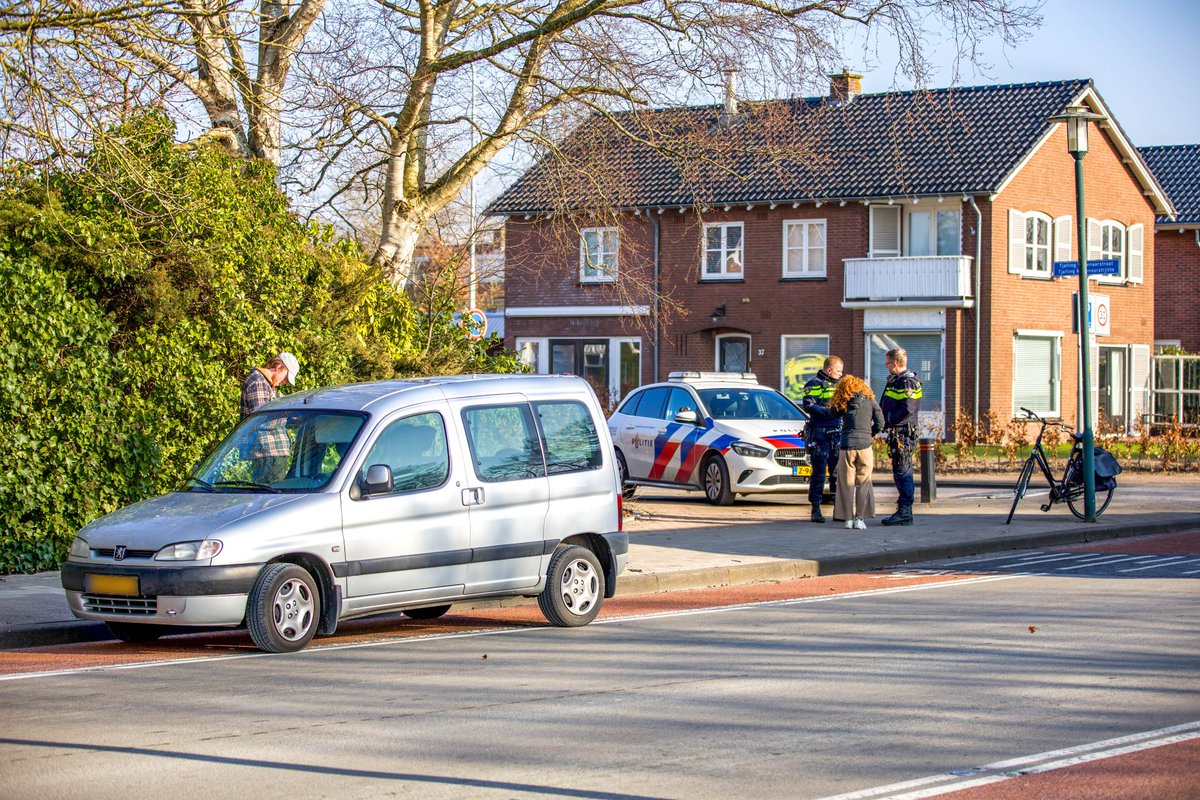 Fietser gewond na botsing met auto in Drachten