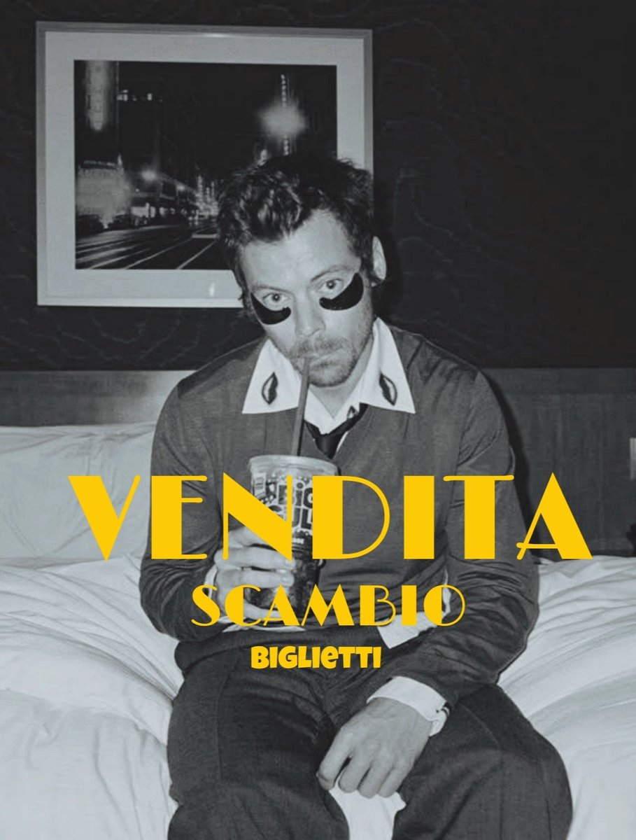 HSNewsItalia's tweet photo. In attesa delle rivendite ufficiali, questo tweet nasce per aiutarvi a trovare altri fan per vendere/scambiare i biglietti! 💋🪩

• 𝗖𝗼𝗺𝗺𝗲𝗻𝘁𝗮𝘁𝗲 indicando posto, tipologia di biglietto, data e città
• 𝗥𝗧 / 𝗔𝗽𝗿𝗶𝘁𝗲 𝗶 𝗗𝗠 per essere ricontattati dagli interessati https://t.co/V6cG5Dtp8O