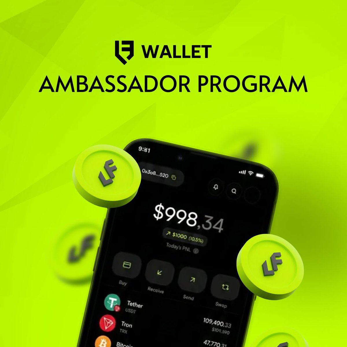 LF Wallet tweet media