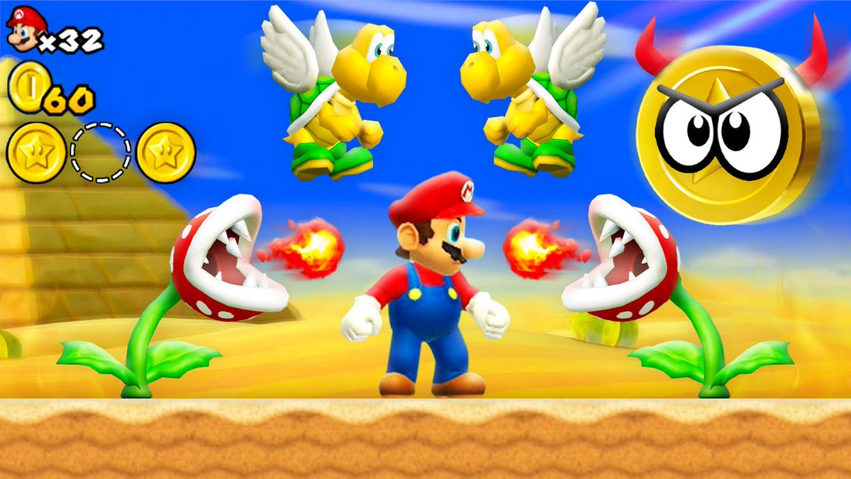 HEY! 👋

Ein weiterer Part zu Kaizo Mario Bros Wii ist online und ich musste die bis jetzt NERVIGSTEN STARCOINS sammeln...
Viel Spaß beim Anschauen!

youtu.be/FLoPFUJsBWA