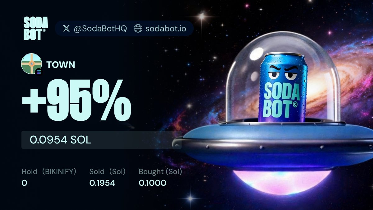 Hundreds of small shitcoins pop up every day, and our AI Trading Agent knows how to extract profits from them with a solid risk-reward setup 😅

PROOF👇

> DexScreener: dexscreener.com/solana/E4rADp2…
> Txhash: solscan.io/tx/5V834WMgZm4…