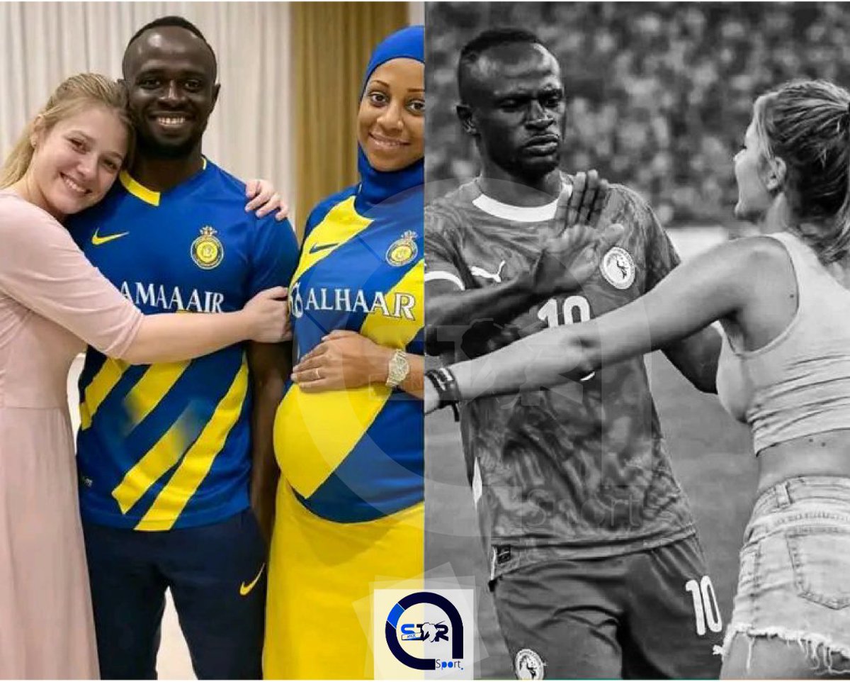 star_afrik's tweet photo. VALUES VS. FANDOM? 🇸🇳⚽️

The Sadio Mané &amp; Sophia Amelia story reaches a class-act end. From a debated "rejection" in Morocco to a warm welcome at Al-Nassr. 🤝✨

Mané proves that sticking to your principles earns even more respect. 🏆👑

#StarAfrikSport #Mane #Respect https://t.co/rHgrmsgJRw