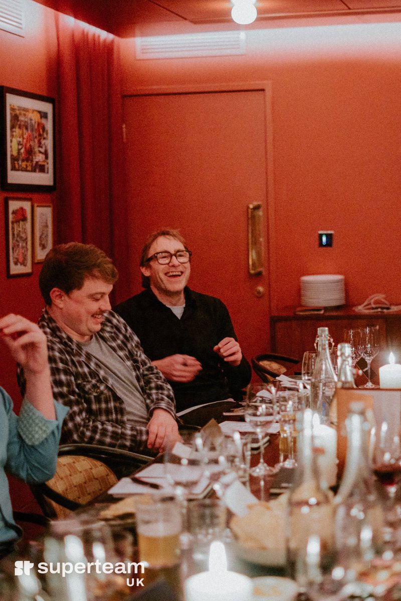 SuperteamUK's tweet image. Some rooms change the direction of an industry. 🛣️

We convened our Policy Advisory Board last month to discuss our 2026 growth plans over a private dinner.

The calibre of people in that room is why the UK (yes, all of it) can't ignore us this year.

You'll hear about it soon.…