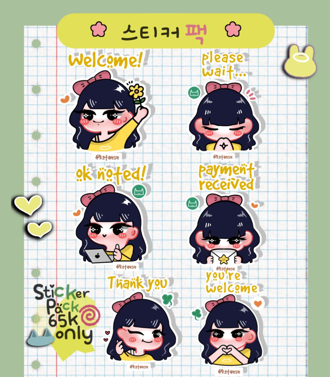 kotaese's tweet image. bantu repost by thank uu!!!
jajan stiker yuu, bs req retext panjang yh nanti disesuain posisi chibinya! open custom jg 🐥

#zonauang