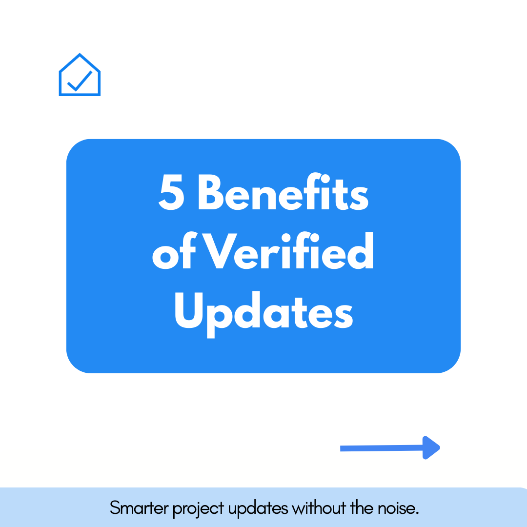 getVerifAI's tweet image. Stop chasing updates. ✅
Verified updates reduce errors, save time, and build client trust.

One dashboard. One source of truth. Smarter projects start here.
#ProjectManagement #VerifiedUpdates #Productivity #TeamAccountability #getVerifAI