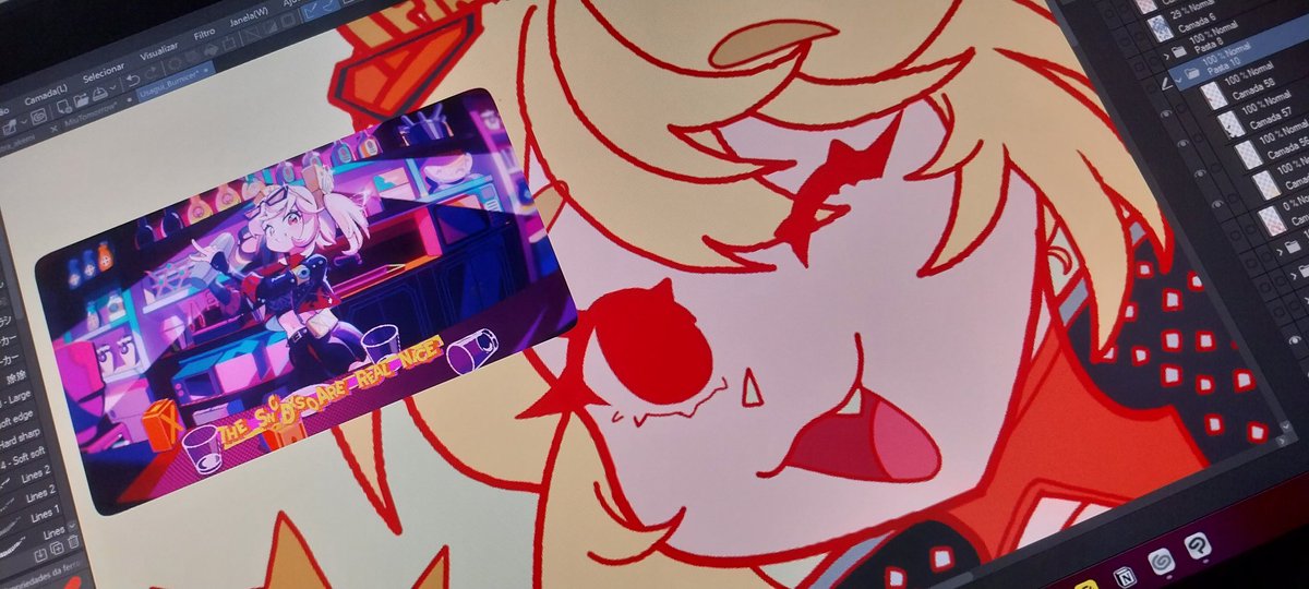 Mocktails, mixers, ice~! 🧡🌟🫶🏻
#ZenlessZoneZero #Burnice #WIP